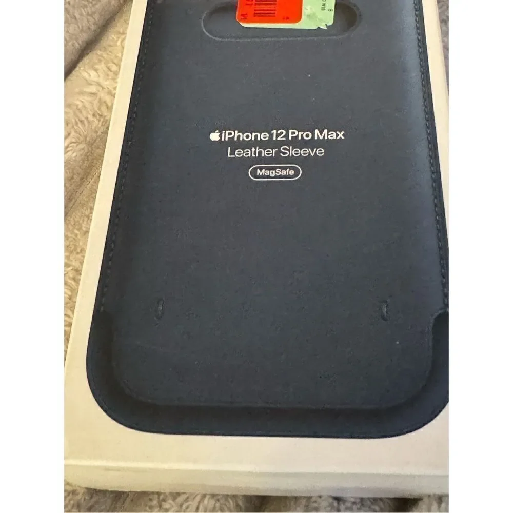 Apple iphone 12pro max leather sleeve wristlet holster